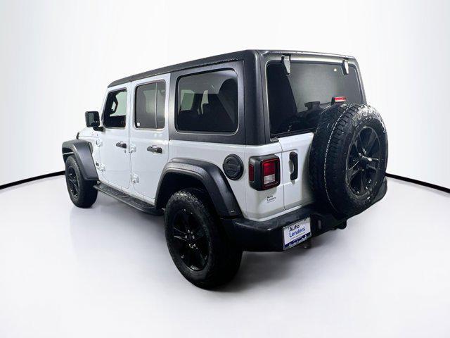 used 2021 Jeep Wrangler Unlimited car, priced at $33,057