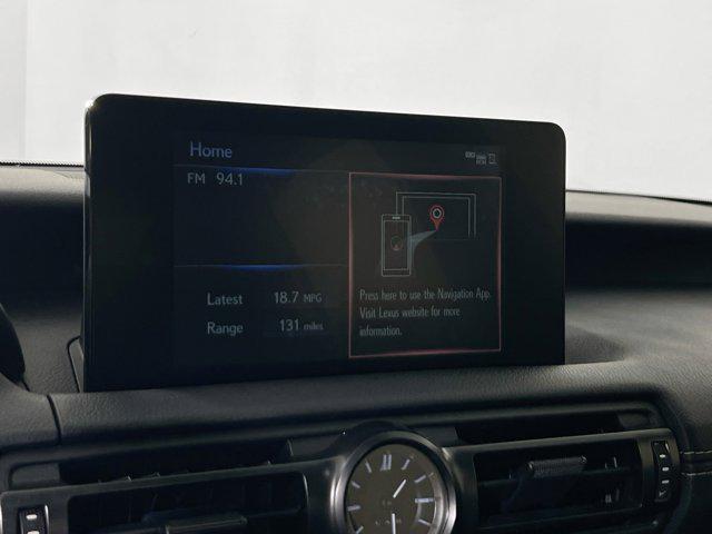 used 2024 Lexus IS 350 car, priced at $46,525