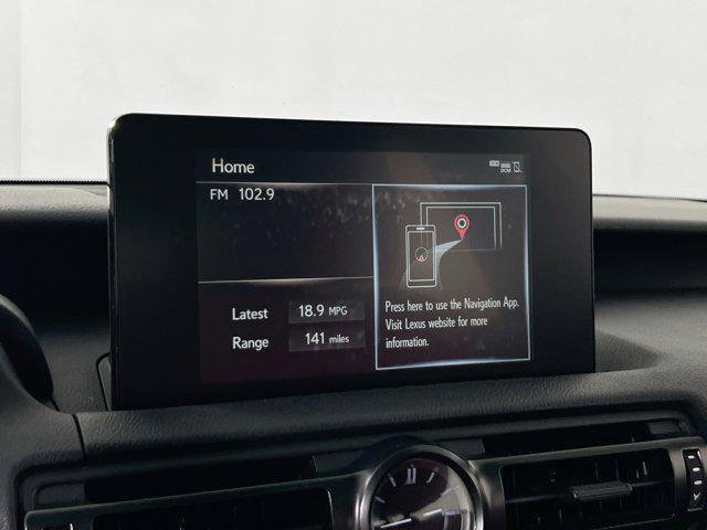 used 2023 Lexus IS 350 car, priced at $46,677