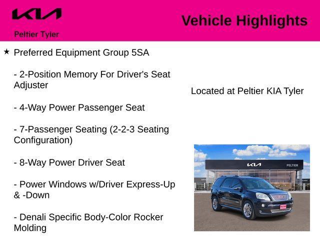 used 2012 GMC Acadia car, priced at $12,900