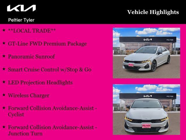 used 2021 Kia K5 car, priced at $23,900