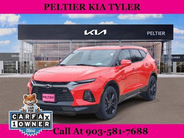 used 2021 Chevrolet Blazer car, priced at $23,490