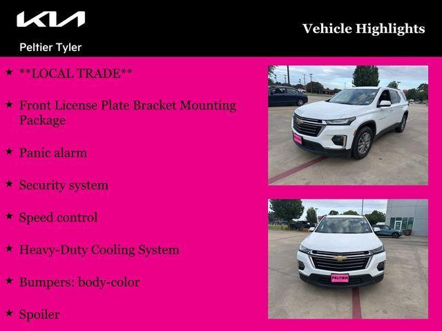 used 2022 Chevrolet Traverse car, priced at $31,650
