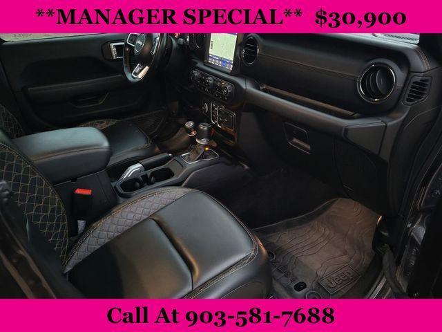 used 2021 Jeep Gladiator car, priced at $30,900
