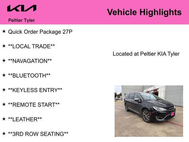 used 2017 Chrysler Pacifica car, priced at $15,950