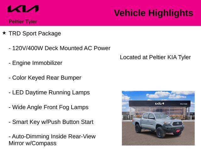 used 2019 Toyota Tacoma car, priced at $29,200