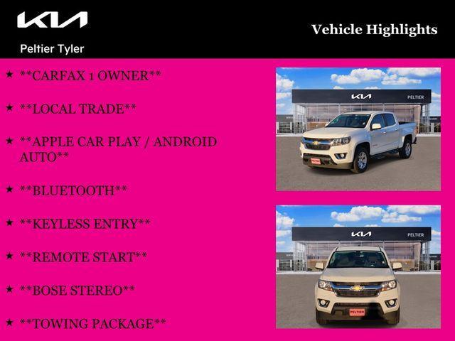 used 2020 Chevrolet Colorado car, priced at $18,500