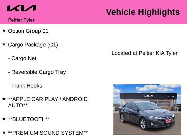used 2020 Hyundai Elantra car, priced at $17,900