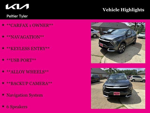 used 2023 Kia Sportage car, priced at $27,300