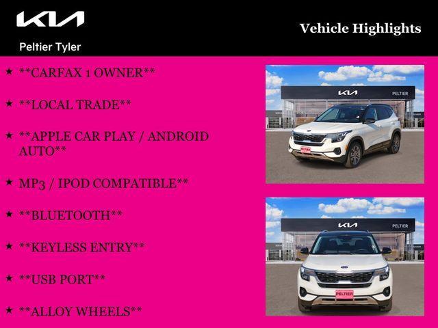 used 2021 Kia Seltos car, priced at $13,695