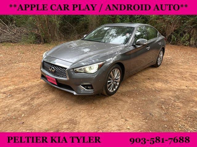 used 2021 INFINITI Q50 car, priced at $21,500