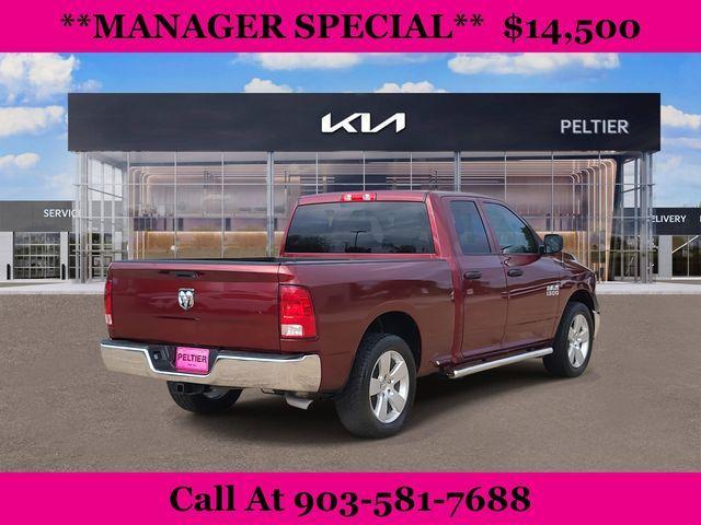 used 2018 Ram 1500 car, priced at $14,500
