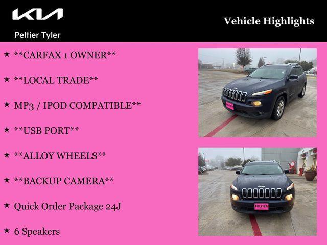 used 2016 Jeep Cherokee car, priced at $11,475