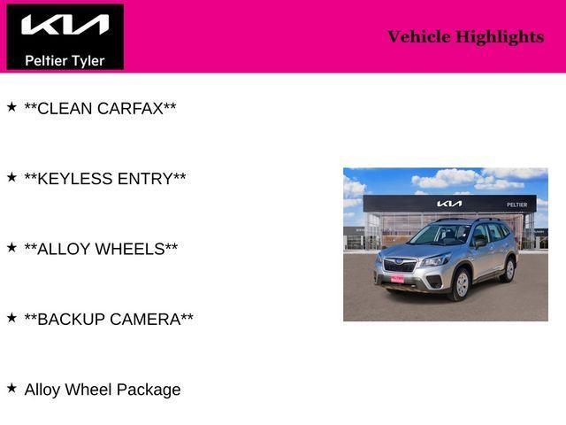 used 2020 Subaru Forester car, priced at $18,100