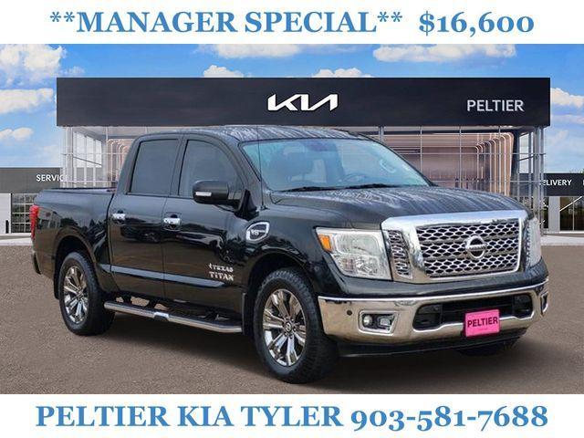 used 2017 Nissan Titan car, priced at $16,600