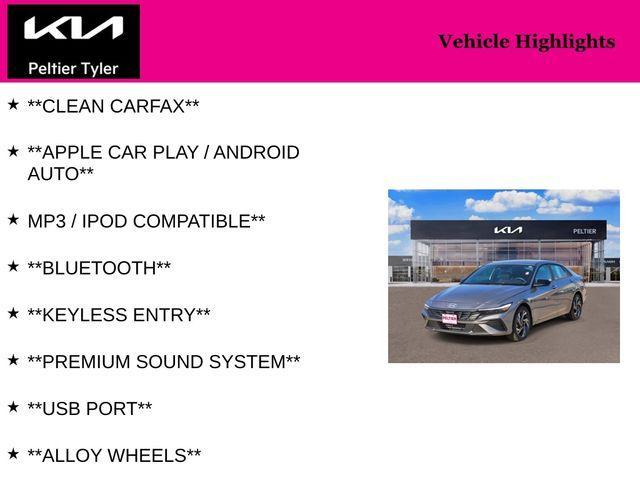 used 2025 Hyundai Elantra car, priced at $21,900