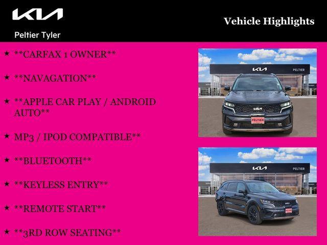 used 2023 Kia Sorento car, priced at $31,500