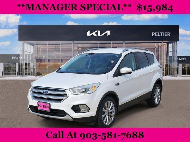 used 2017 Ford Escape car, priced at $15,984