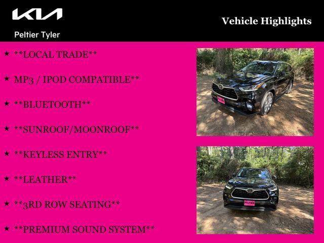 used 2020 Toyota Highlander car, priced at $29,990