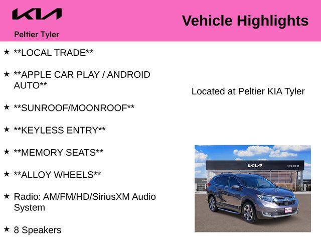 used 2017 Honda CR-V car, priced at $19,990