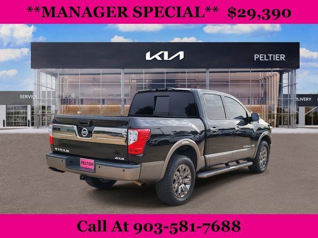 used 2018 Nissan Titan car, priced at $29,390