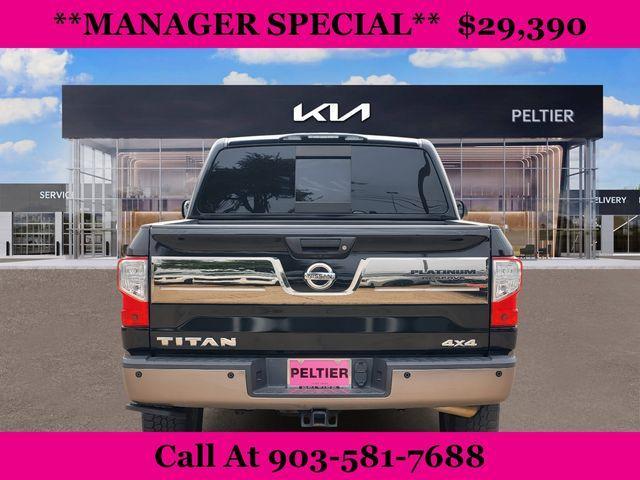 used 2018 Nissan Titan car, priced at $29,390
