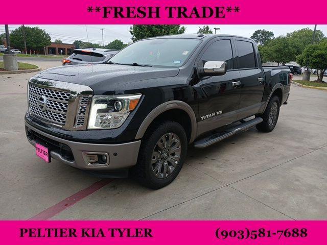 used 2018 Nissan Titan car, priced at $31,400