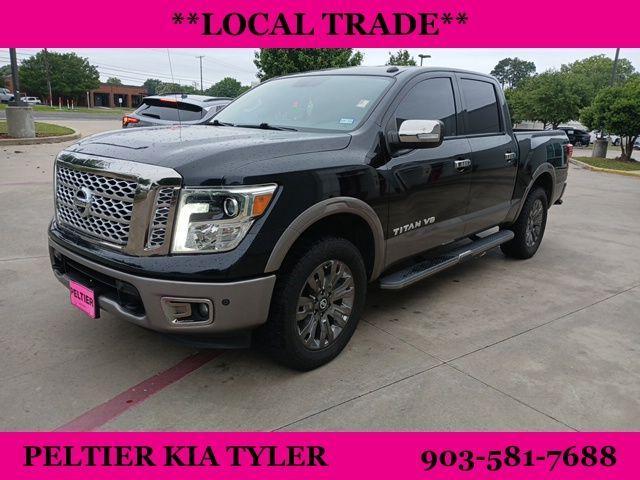 used 2018 Nissan Titan car, priced at $31,400
