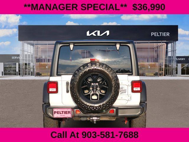 used 2024 Jeep Wrangler car, priced at $36,990