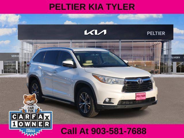 used 2016 Toyota Highlander car, priced at $18,500