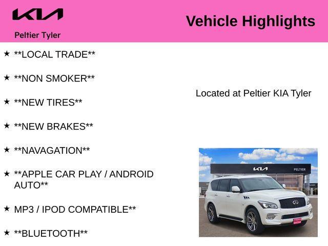 used 2017 INFINITI QX80 car, priced at $24,300