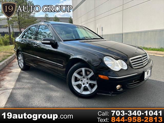 used 2007 Mercedes-Benz C-Class car, priced at $5,999