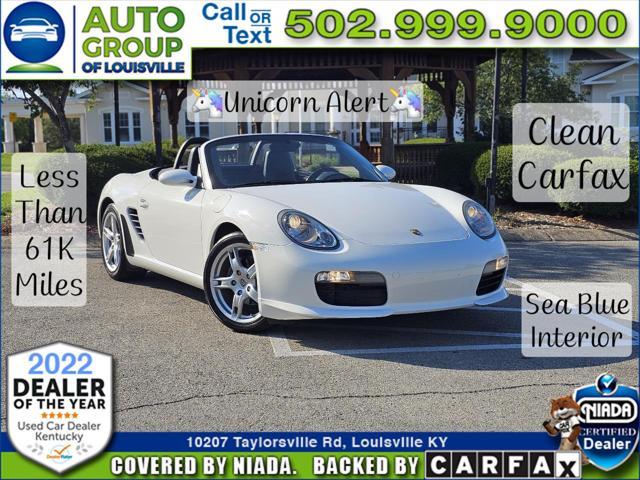 used 2008 Porsche Boxster car, priced at $26,475