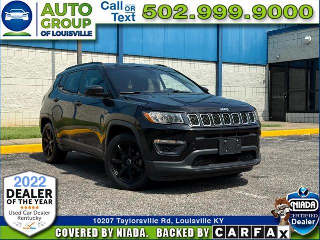 used 2018 Jeep Compass car, priced at $12,974