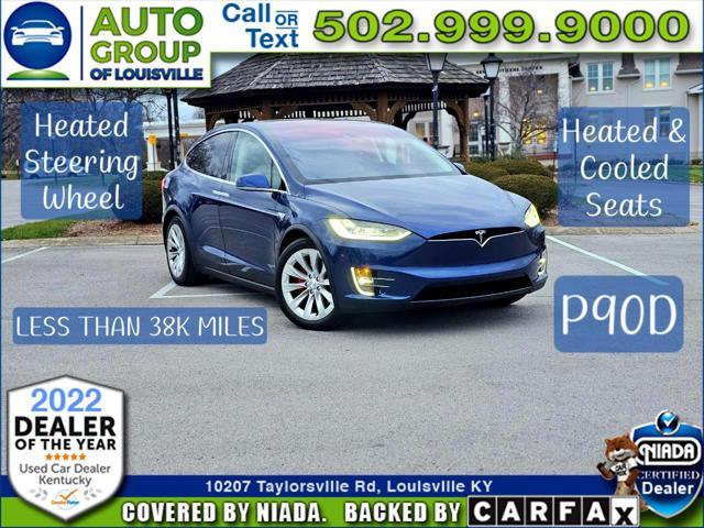 used 2016 Tesla Model X car, priced at $34,975