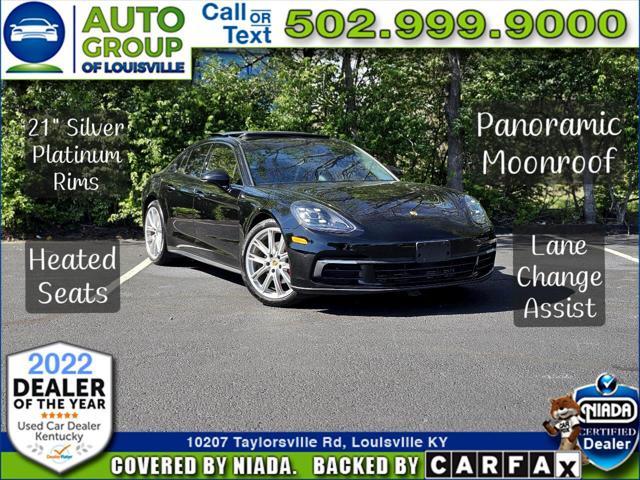 used 2018 Porsche Panamera car, priced at $42,400