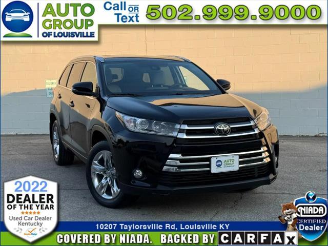 used 2018 Toyota Highlander car, priced at $29,975