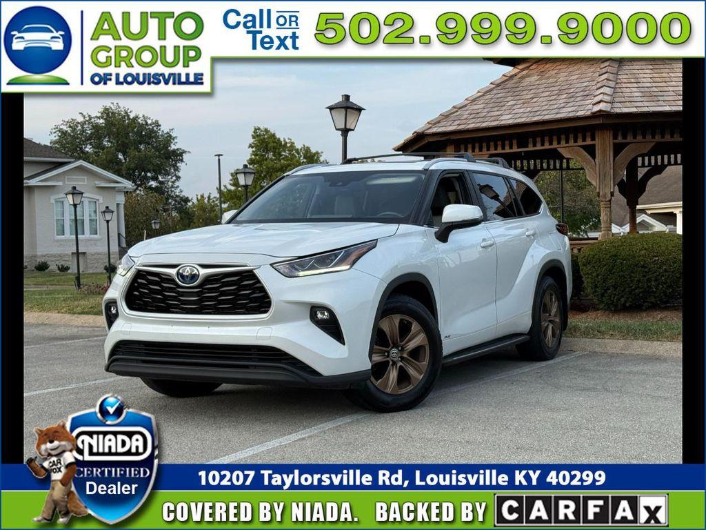 used 2023 Toyota Highlander Hybrid car, priced at $35,975