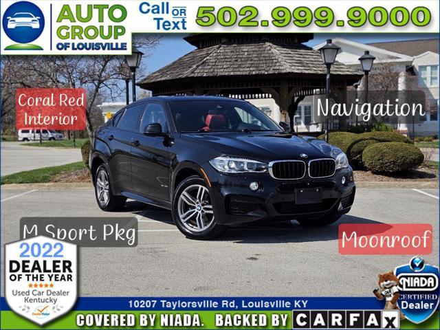 used 2017 BMW X6 car, priced at $29,400