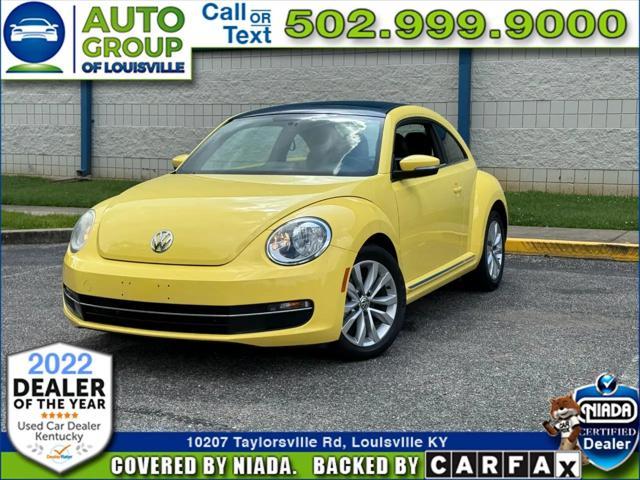 used 2014 Volkswagen Beetle car, priced at $18,475