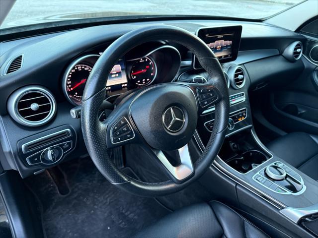 used 2017 Mercedes-Benz C-Class car, priced at $19,475