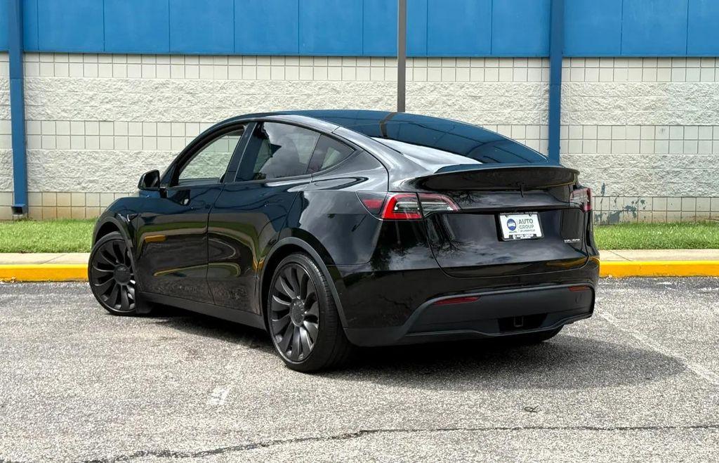 used 2021 Tesla Model Y car, priced at $27,475