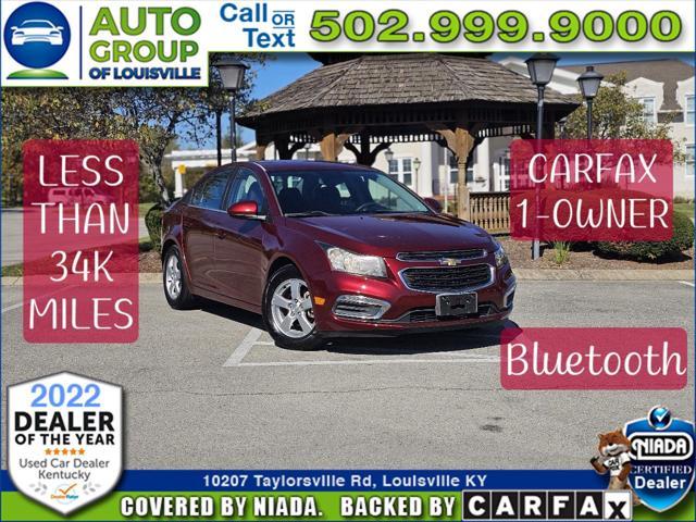 used 2015 Chevrolet Cruze car, priced at $10,675