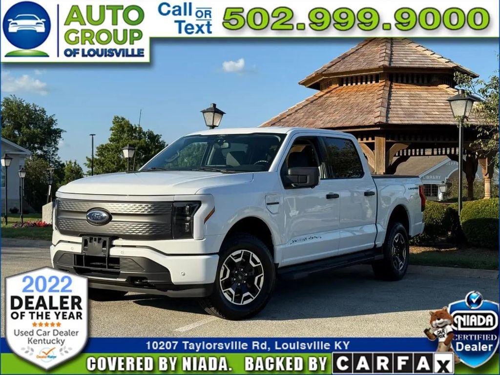 used 2022 Ford F-150 Lightning car, priced at $32,475