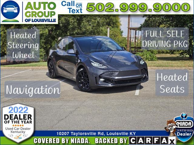 used 2021 Tesla Model Y car, priced at $27,975