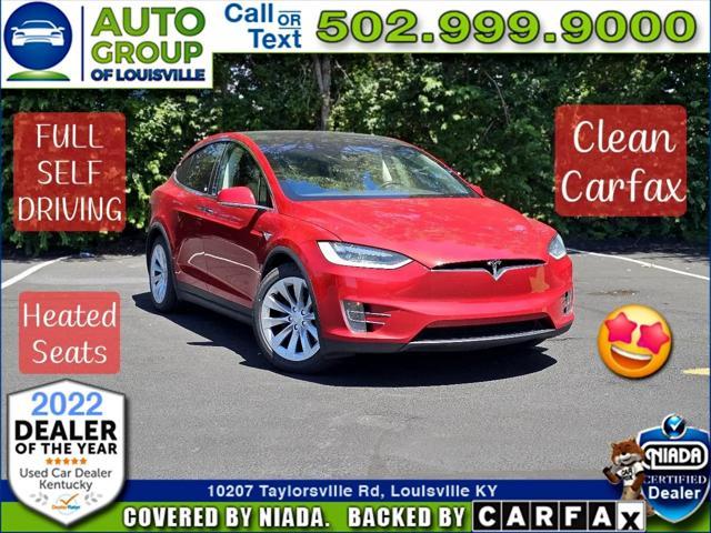 used 2016 Tesla Model X car, priced at $30,975