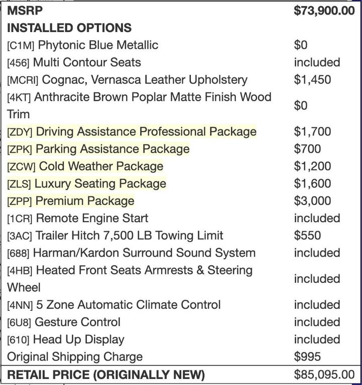 used 2019 BMW X7 car, priced at $33,975