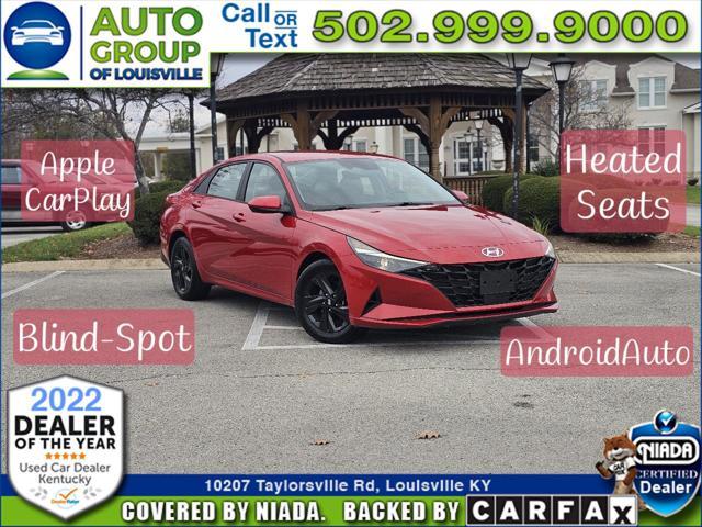 used 2021 Hyundai Elantra car, priced at $17,475