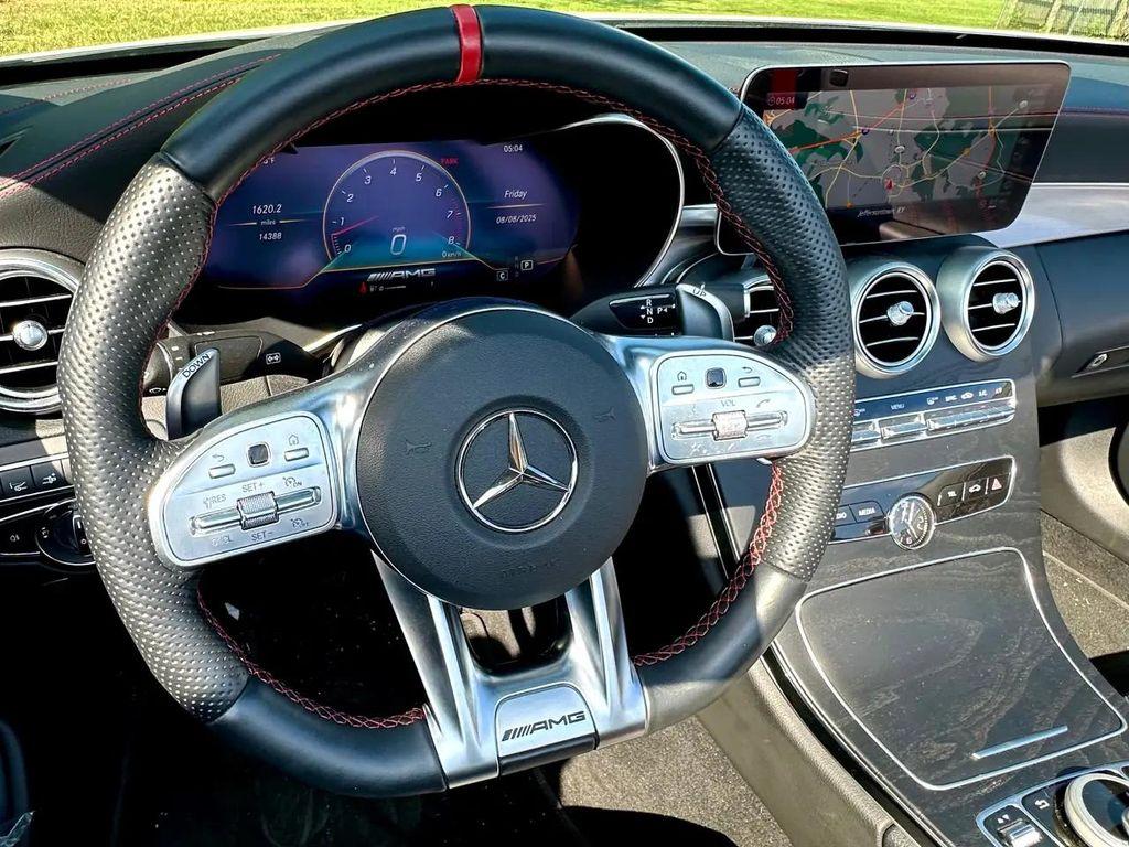 used 2021 Mercedes-Benz AMG C 43 car, priced at $51,975