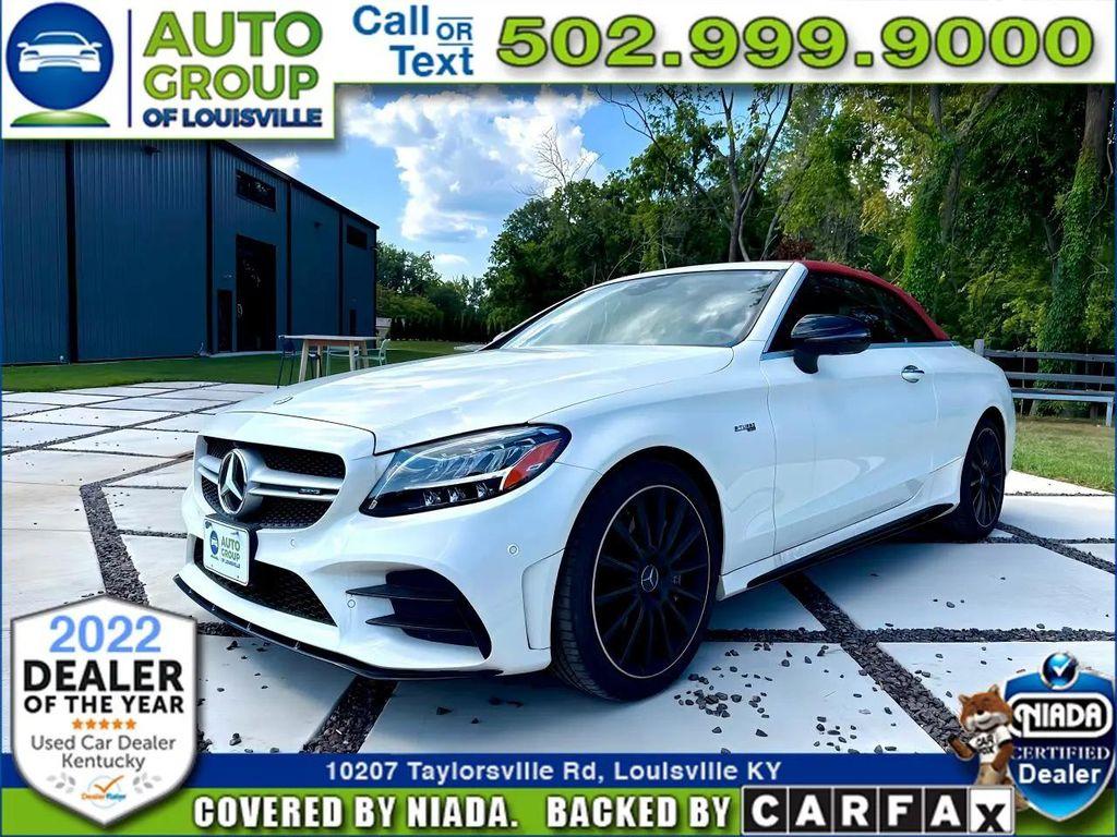 used 2021 Mercedes-Benz AMG C 43 car, priced at $51,975